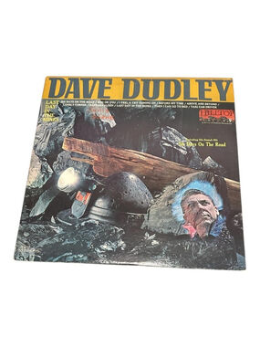 Vintage Dave Dudley Vinyl LP Last Day In The Mines Hilltop Country Black USA